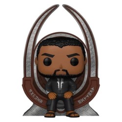 funko funko pop black panther t´challa on throne (1113) dlx exclusivo