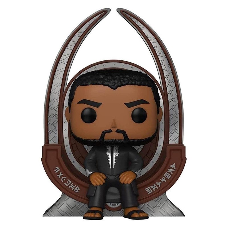 funko funko pop black panther t´challa on throne (1113) dlx exclusivo