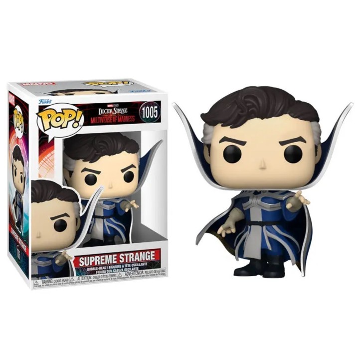 funko funko pop doctor strange multiverso de la locura figura supreme strange