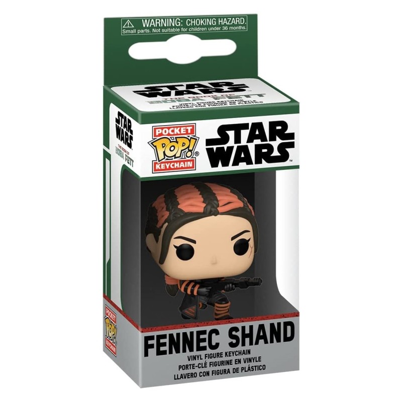 funko funko pop keychain llavero star wars the book of boba fett fennec
