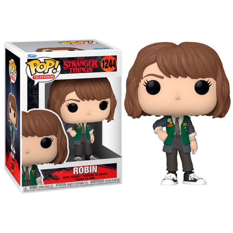 funko funko pop series tv stranger things s4 robin 62397