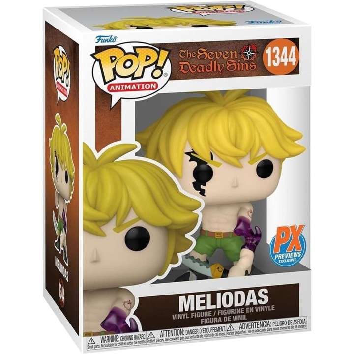 funko funko pop animacion the seven deadly sins meliodas modo demonio