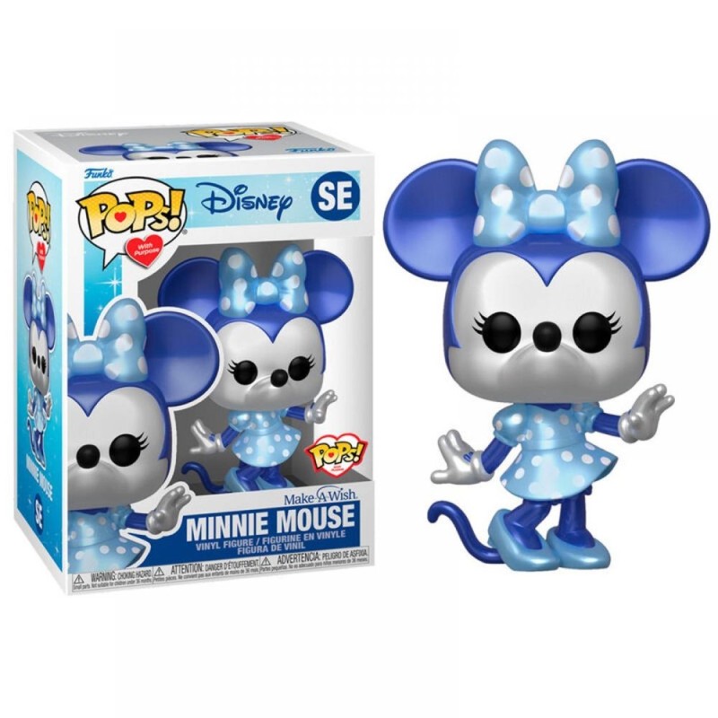 funko funko pop disney make a wish minnie mouse metalico 63668