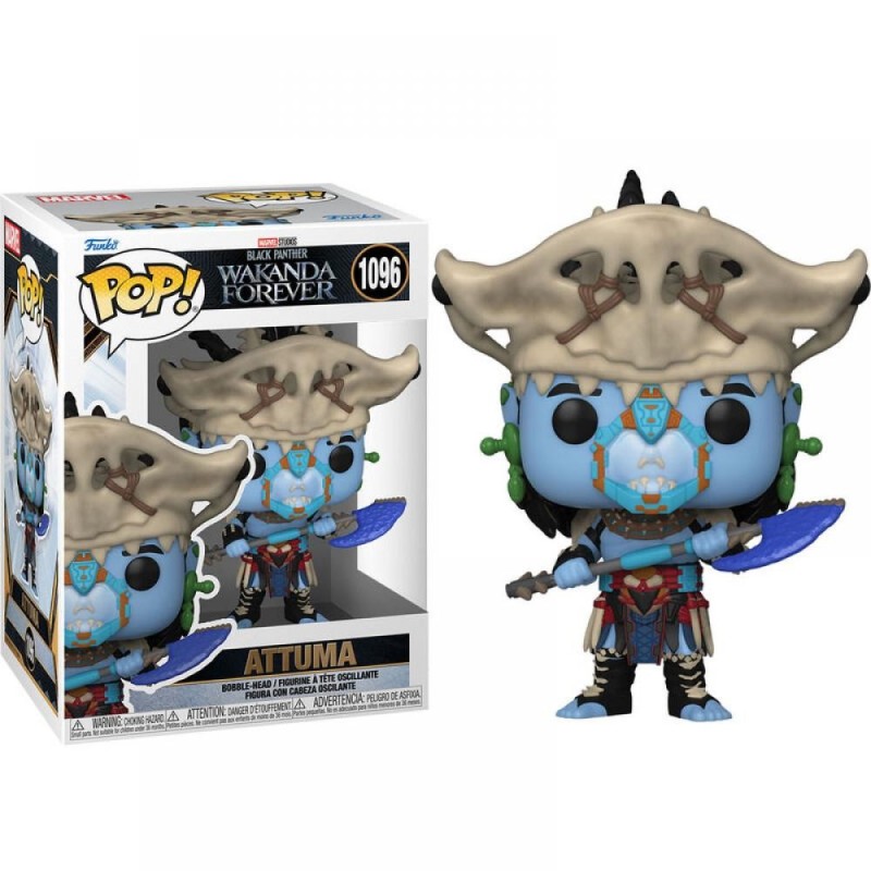 funko funko pop marvel black panther wakanda forever attuma 63940