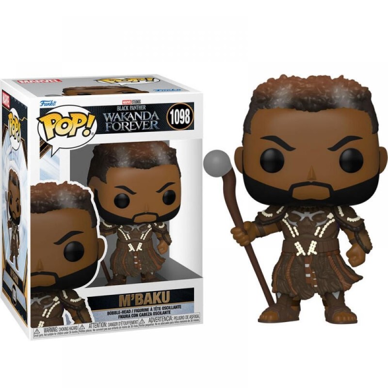 funko funko pop marvel black panther wakanda forever mbaku 63942