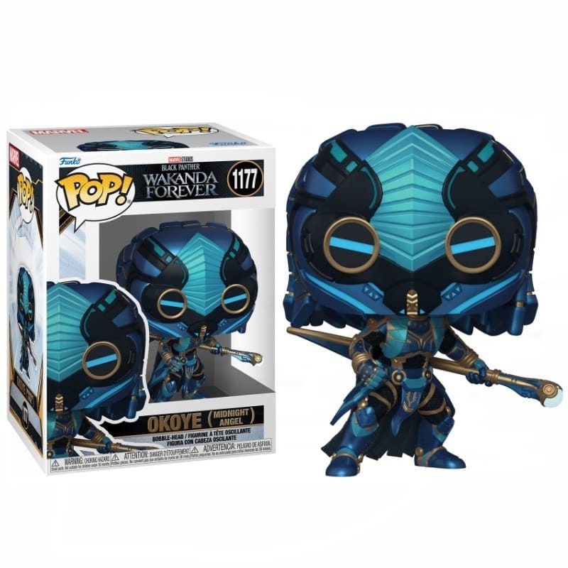 funko funko pop marvel black panther wakanda forever okoye midnight angel 66719