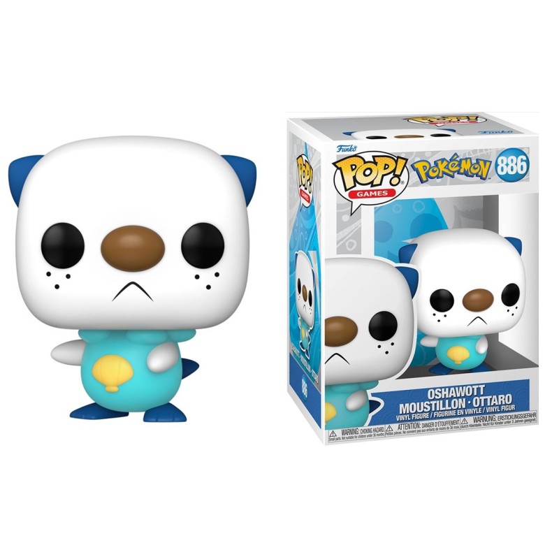 funko funko pop pokemon oshawott 69078