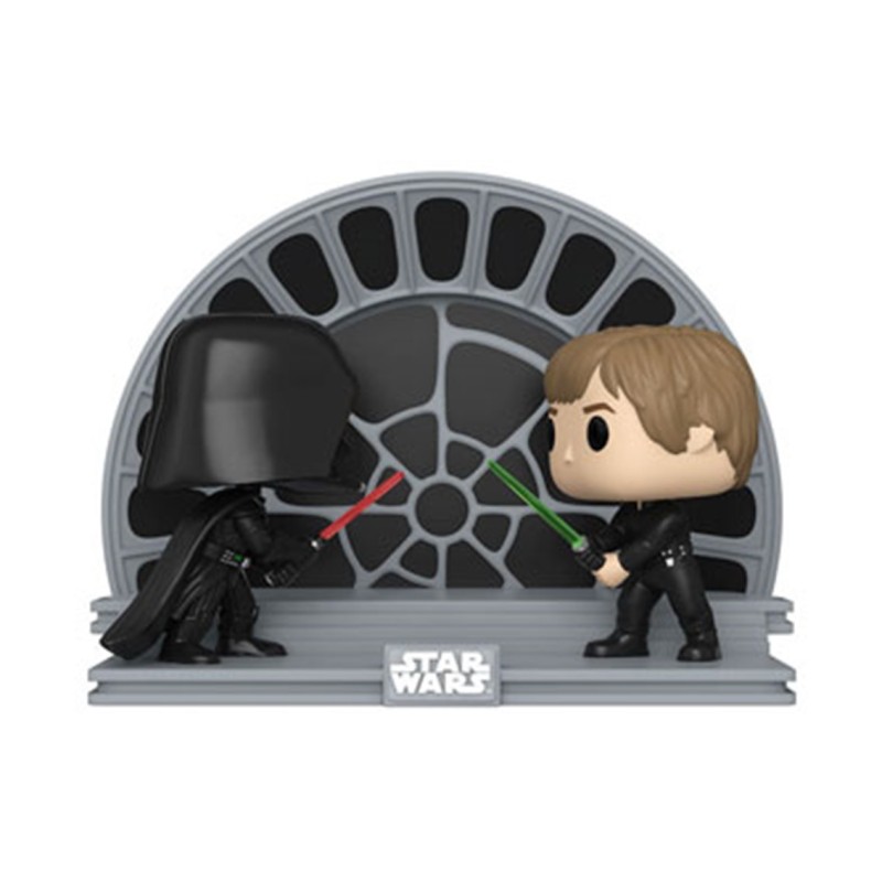 funko funko pop moment star wars retorno del jedi 40 aniversario luke vs darth vader 70743