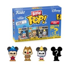 funko bitty pop funko disney sorcerer mickey 4pk