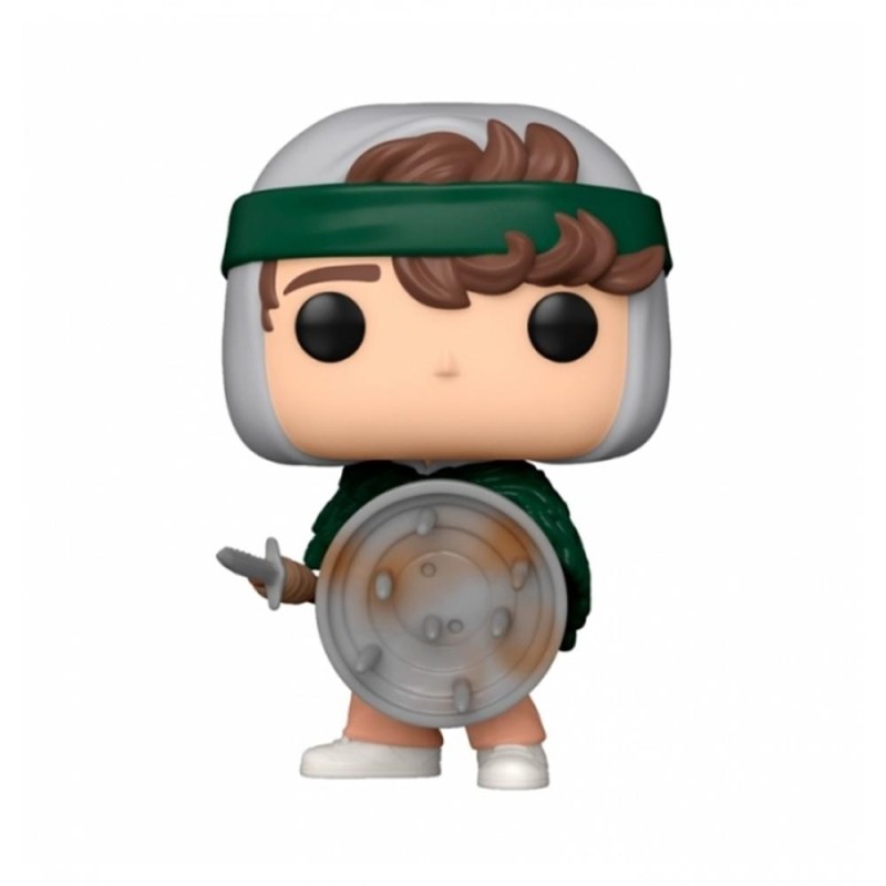 funko funko pop series tv stranger things 4 hunter dustin con escudo 72137