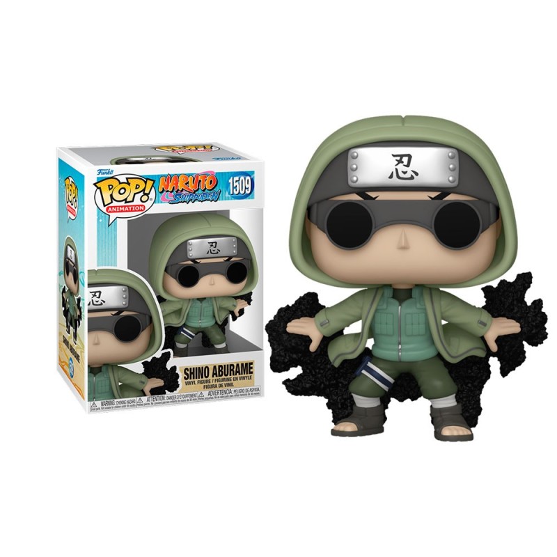 funko funko pop naruto shino aburame