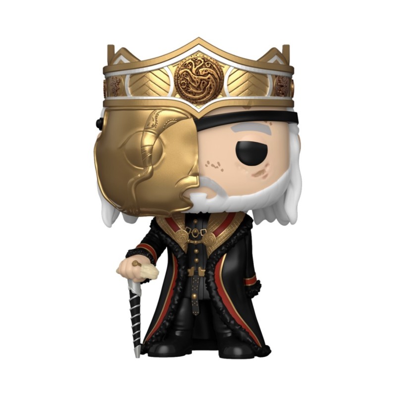 funko funko pop casa del dragon viserys con mascara 76474