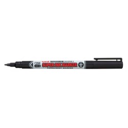 uni-ball marcador pna-125 permanente 7 mm. negro uni-ball 36905000  pack: 12 unidades