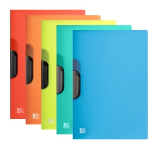oxford oxford urban polipropileno (pp) colores surtidos, translucido a4  pack: 10 unidades