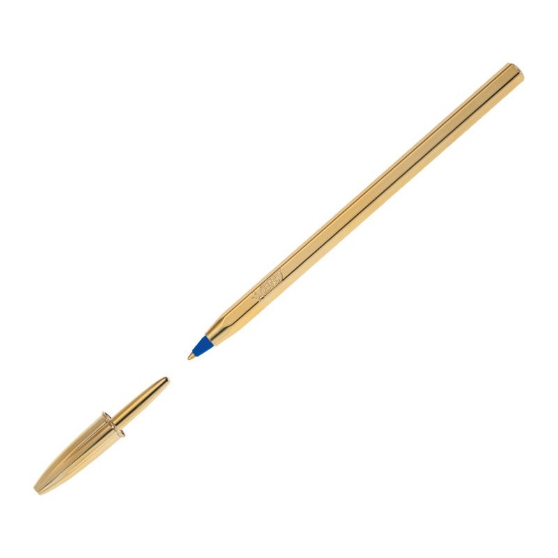 boligrafo bic cristal shine gold az 9213401