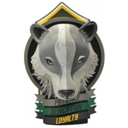 plastoy figura plastoy harry potter blason hufflepuff resina 21 cm collector figure