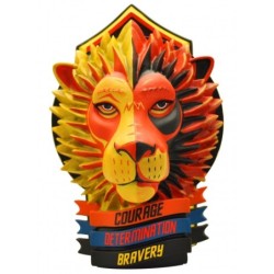 plastoy figura plastoy harry potter blason gryffindor resina 21 cm collector figure