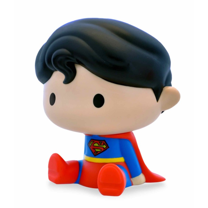 plastoy figura hucha plastoy dc comics justice league superman chibi