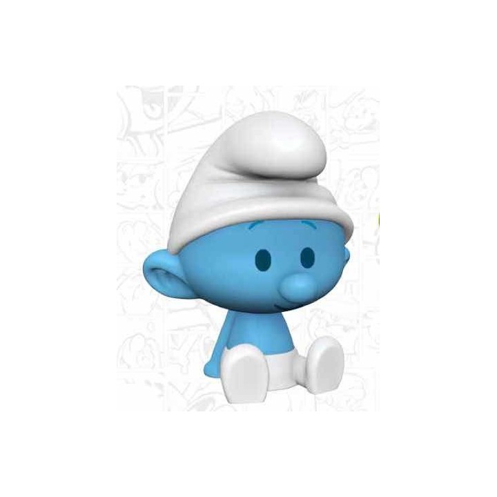 plastoy figura hucha plastoy series tv animadas los pitufos pitufo pvc