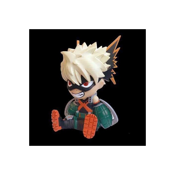 plastoy figura hucha plastoy my hero academia katsuki bakugo tirelire re - run 18cm