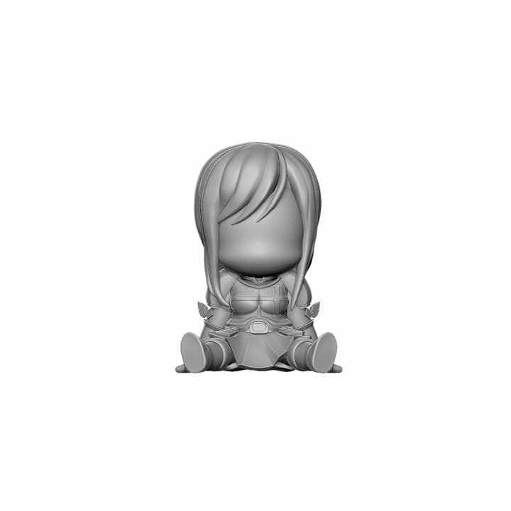 plastoy figura hucha plastoy fairy tail tirelire erza