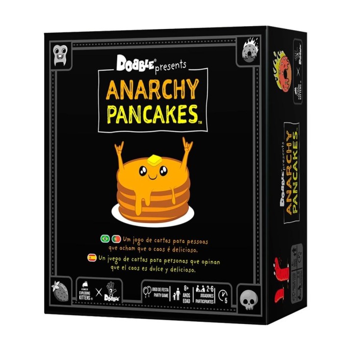 juegos juego de mesa dobble anarchy pancakes