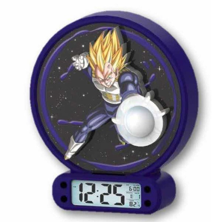 madcow entertainment reloj despertador luz dragon ball z vegeta