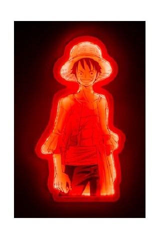 madcow entertainment mural lampara neon teknofun madcow entertainment one piece luffy 30 cm