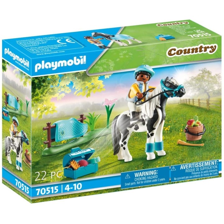 playmobil playmobil coleccionable pony lewitzer