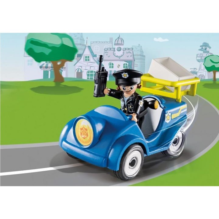 playmobil playmobil duck on call mini coche de policia