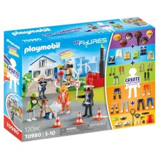 playmobil playmobil my figures: mision de rescate