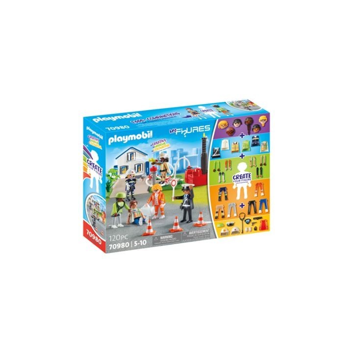 playmobil playmobil my figures: mision de rescate