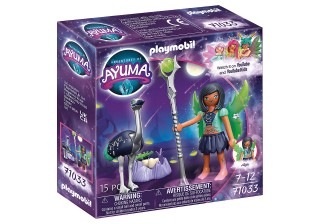 playmobil playmobil ayuma moon fairy con animal del alma