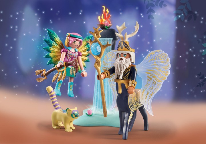 playmobil playmobil ayuma abjatus con knight fairy hildi