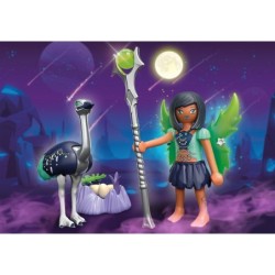 playmobil playmobil ayuma crystal y moon fairy con animales del alma