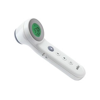 braun termometro corporal braun bnt400we sin contacto + frontal con age precision