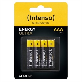 intenso pack de pilas alcalinas intenso energy ultra aaa lr03 4 unidades