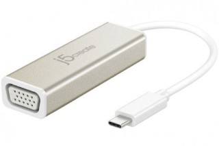 j5create jca111 adaptador grafico usb 1920 x 1080 pixeles aluminio, blanco