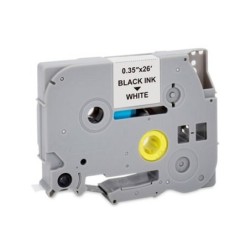 cartucho mediarange brother tz-221 comp. tz221 tze221 9mm 8m