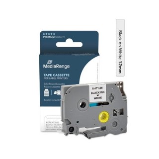 cartucho mediarange brother tz-231 comp. tz231 tze231 12mm 8m