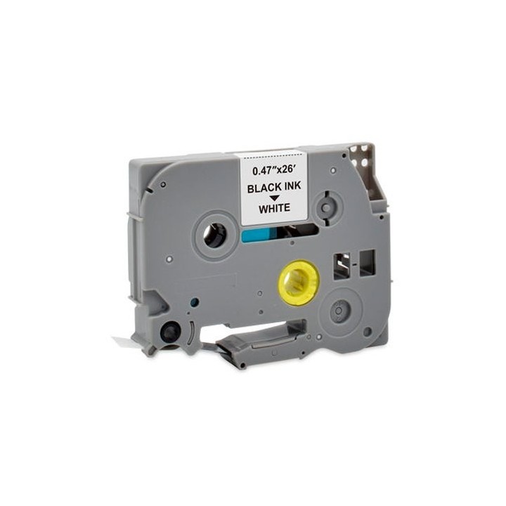 cartucho mediarange brother tz-231 comp. tz231 tze231 12mm 8m