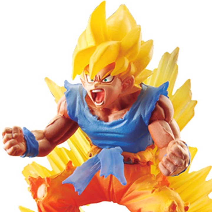 megahouse figura megahouse dragon ball z super saiyan son goku 02 10 cm