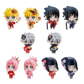 megahouse set figuras megahouse naruto shippuden petit chara land 10th anniversary