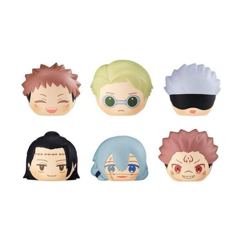 megahouse pack 6 figuras antiestres megahouse jujutsu kaisen gekijouban squeeze bread