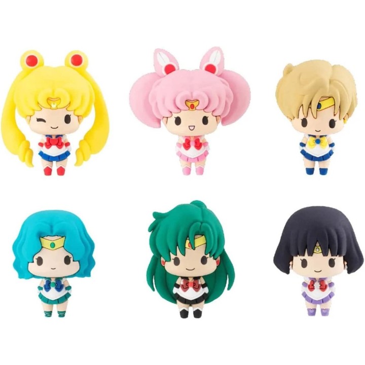 megahouse pack 6 figuras megahouse chokorin mascot sailor moon vol 2
