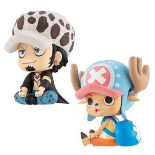 megahouse pack 2 figuras megahouse one piece look up trafalgar d law & tony tony chopper con regalos