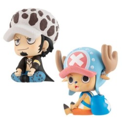 megahouse pack 2 figuras megahouse one piece look up trafalgar d law & tony tony chopper con regalos
