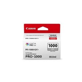 canon cartucho canon pfi - 1000gy gris pro - 1000