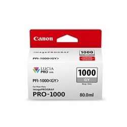 canon cartucho canon pfi - 1000gy gris pro - 1000