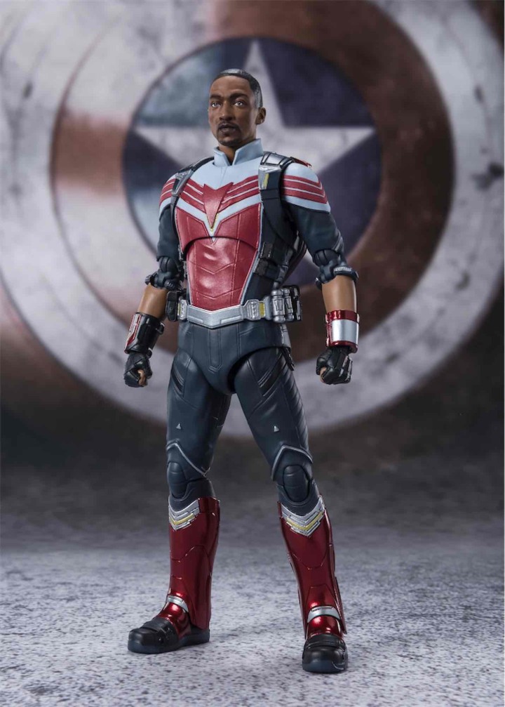 tamashii nations figura tamashi nations falcon figura marvel the falcon and the winter soldier s.h.